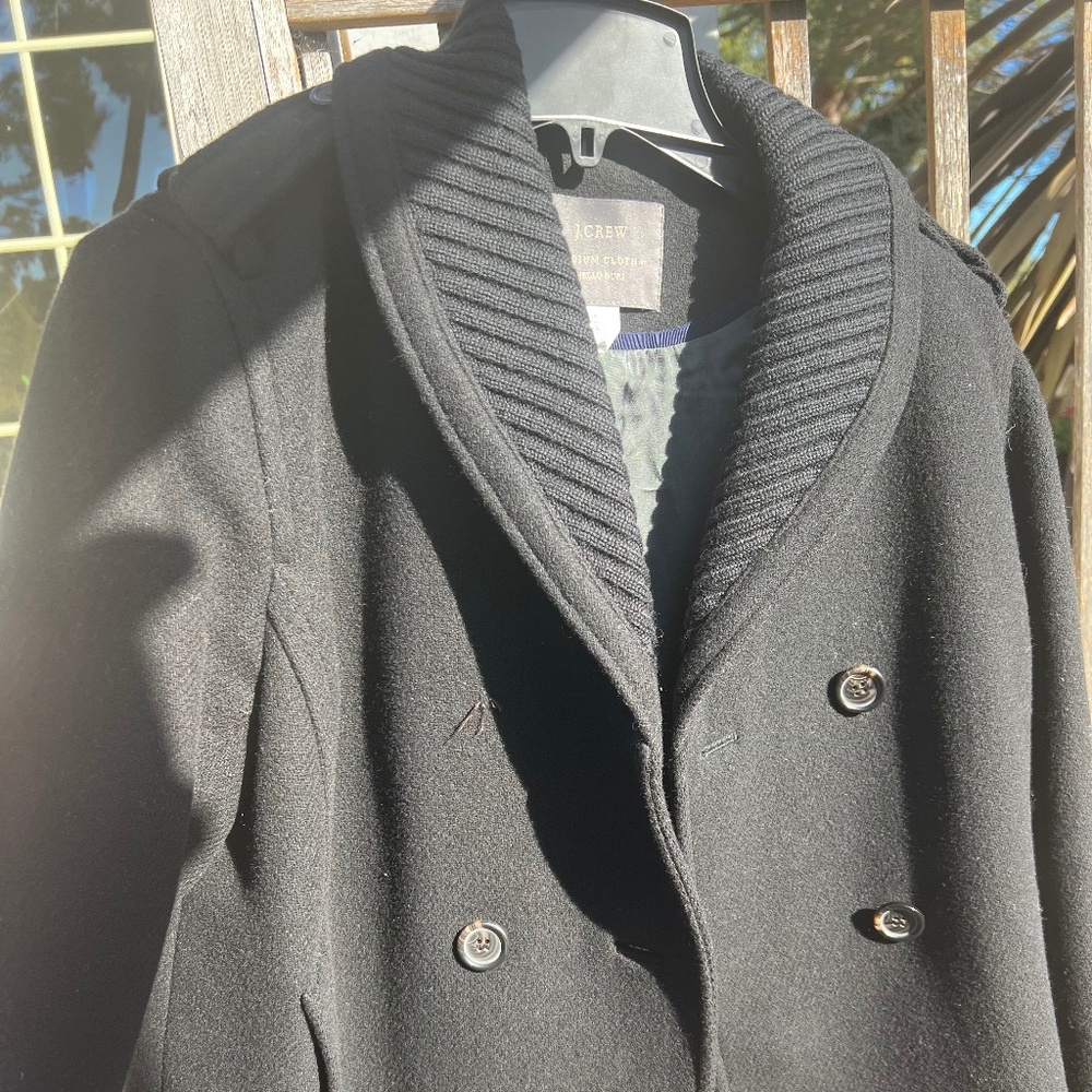 J Crew Pea Coat Size 12